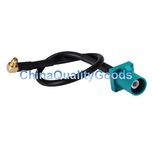 Fakra plug &#034;z&#034; to mmcx plug right angle pigtail cable rg174 15cm for wireless for sale