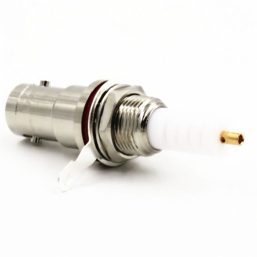 10 x rp-bnc female plug with nut bulkhead solder rf connector shv 5000v for sale