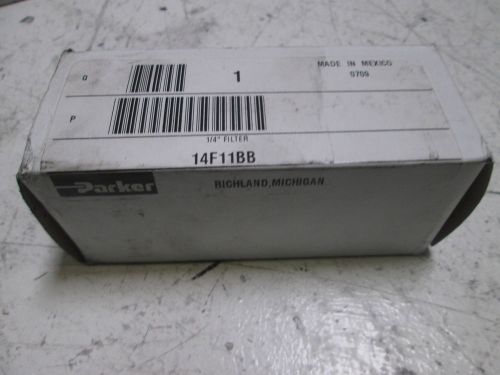 PARKER 14F11BB COMPRESSED AIR FILTER *NEW IN A BOX*