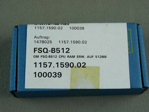 Rohde &amp; Schwarz FSQ-B512 CPU RAM Kit 512 MB 1157.1590.02