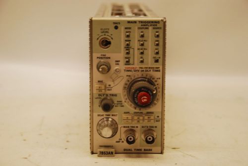 Vintage tektronix 7b53an dual time base mixed sweep for parts (s14-5-109b) for sale