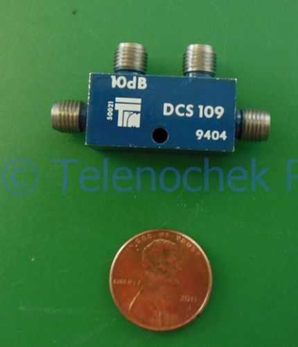 TRM DCS109_50021 Microwave broadband directional coupler, 6.0 - 11.0 GHz , SMA-F