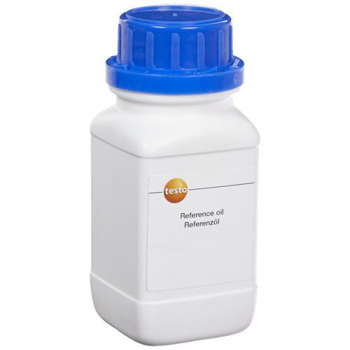 Testo 0554 2650 Analyzed Reference Oil, 100mL Bottle for 270 Oil Testers