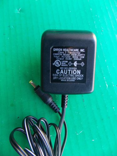 AC Power Adapter Supply OMRON HEALTHCARE HEM-ADPT1 For Blood Pressure Monitor #2