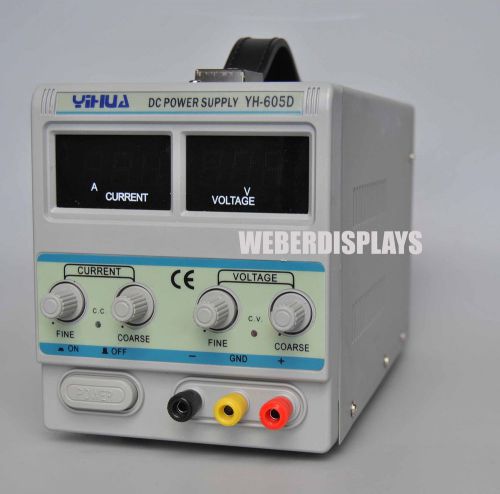 60V 5A DC Power Supply, Lab Grade 605D Digital Precision  New