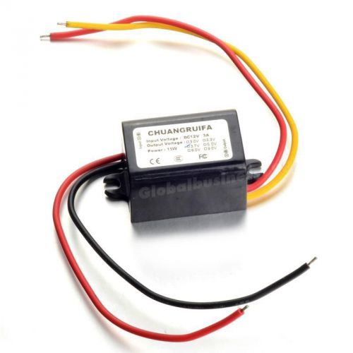 Waterproof dc converter 12v step gbnd down to 6v 3a 15w power supply module for sale