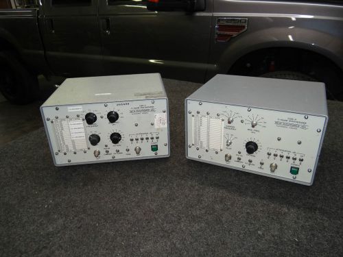 Lot of 2 Delta Electronics CQS-4 C-QUAM Synthesizer / Generator