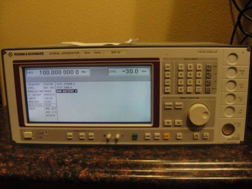 Rohde and schwarz smt02 tested working $$$$ fall sale price $999 for sale