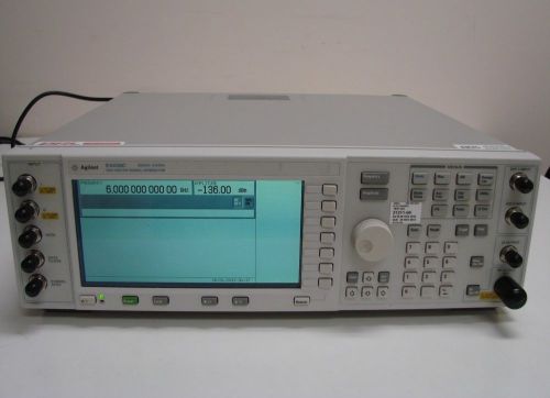 Agilent e4438c 250khz-6ghz signal generator option  002/005/405/410/506/unb/unj for sale