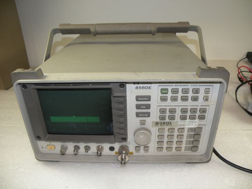 HP 8560E  Spectrum Analyzer 30Hz-2.9GHz.