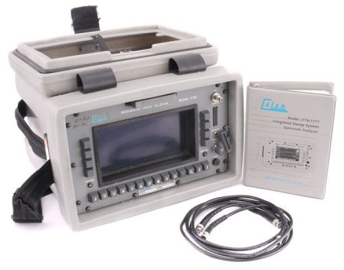 Calan 1776-1 Integrated Sweep Receiver/Spectrum Analyzer 5-600MHz CATV Test Sys