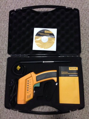 Fluke 574 Infrared Non Contact Thermometer With Extras. Other Seller Wants 1K