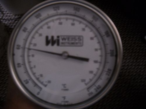 Weiss bimetal thermometer 5rbm6-250  free shipping for sale