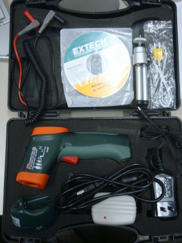 Extech 42560 Infrared Thermometer Type K Input and laser Pointer With Tripod
