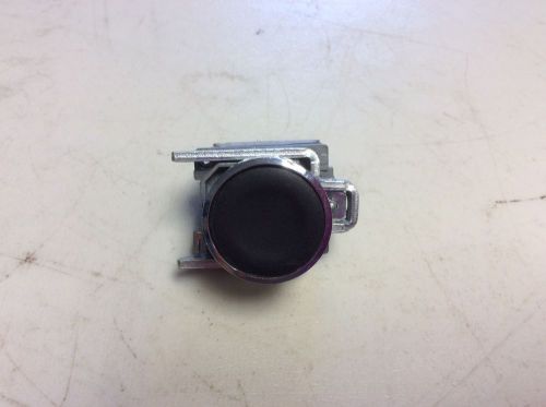 Telemecanique zbe-101 black momentary push button assembly zbe zbe101 for sale