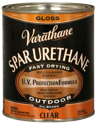 Varathane 9241 1 Quart Gloss Outdoor Diamond Oil Based Wood Finish