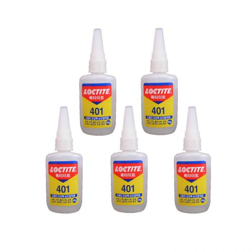 Henkel Loctite 401 Multi-Purpose Super Strong Glue Instant Adhesive 50g x 5EA