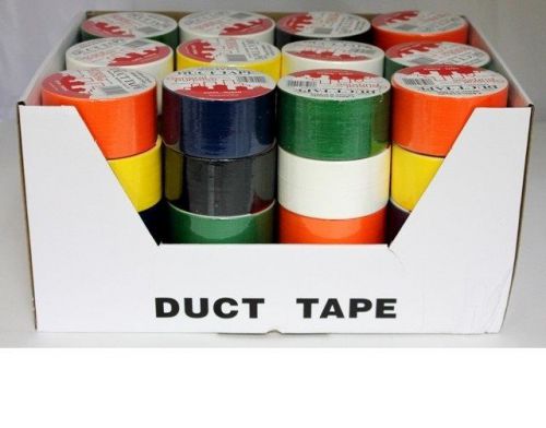 Tape-it duct tape colors 1.89&#034;x10 yards case pack 48 for sale