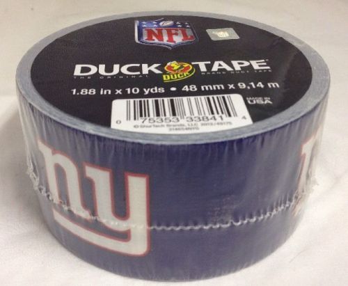 New York Giants NFL Team Logo Duck Brand Duct Tape 1.88&#034; X 10 Yards New NY