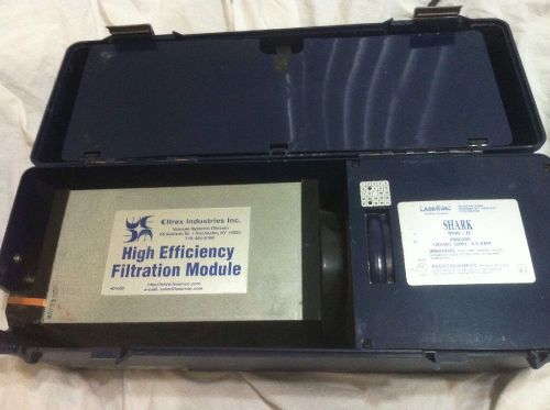 Eltrex LaserVac 9000 II Vacuum Cleaner Case Laser Printer Copier shark
