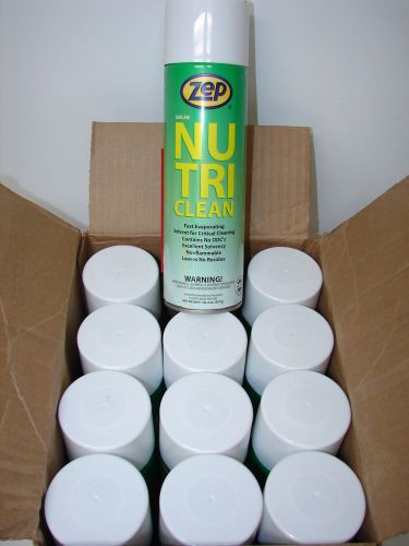Zep nu tri clean aerosol 8742 cleaner degreaser, electrical cleaner (case - 12) for sale