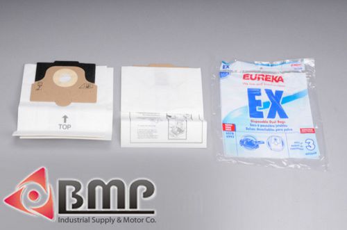 BRAND NAME PAPER BAGS-EUREKA, EX, 3PK, 6879A, 6993A, CANISTER OEM# 60284B-6