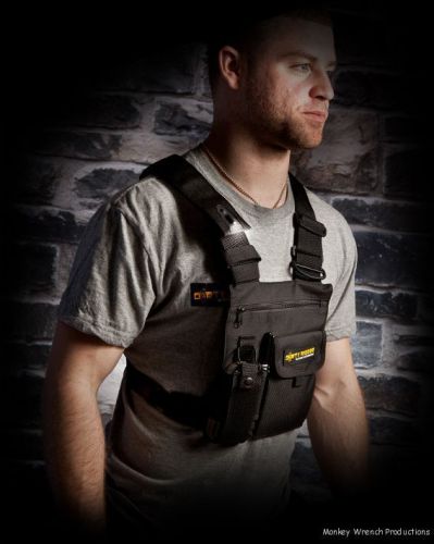 Dirty rigger chest rig radio vest harness led stage studio church for sale