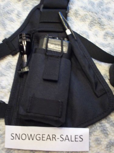 Hands Free Radio Chest Harness for Pro &amp; UHF radios, Pouch Style,RCH 100 USA