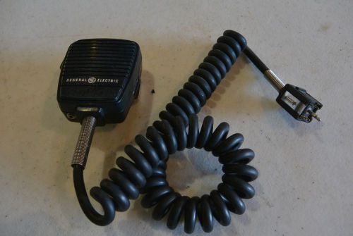 General Electric Speaker Mic Mobile Base Microphone Vintage Classic Police 4124