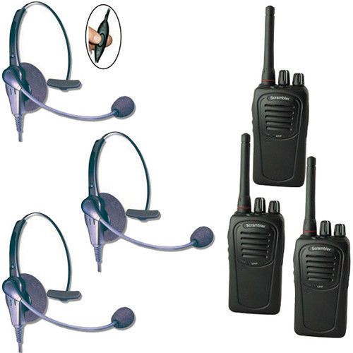 Sc-1000 radio  eartec 3-user two-way radio system eclipse inline ecsc3000il for sale