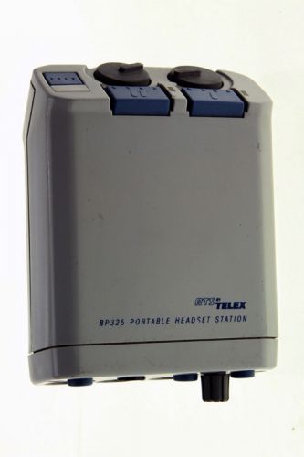 Telex bp-325 dual channel binaural programmable beltpack station for sale