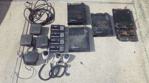 3 Motorola Astro Spectra W-9 VHF 110watt Radios out of Decommissoned police cars