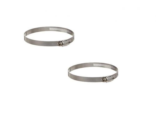 Pair (x2) ideal hy-gear 50 hose clamp 3-5/8&#034; to 5-1/2&#034; (92mm - 140mm) stainless for sale