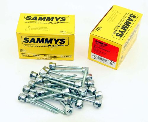 (25) Sammys 3/8-16 x 3 Threaded Rod Hanger for Wood 8010957