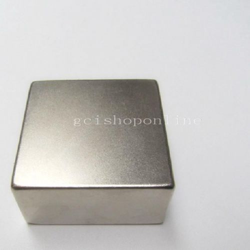 N50 neodymium 50*50*25mm block permanent rare earth magnet super strong 2&#034;x2&#034;x1&#034; for sale