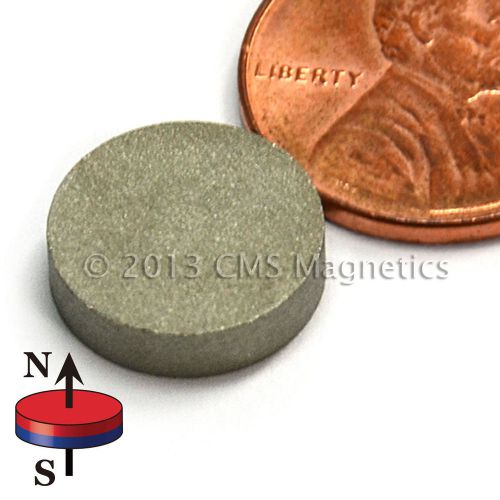 Smco magnets dia 1/2&#034;x1/8&#034; samarium cobalt magnets 572f temperature 500 pc for sale