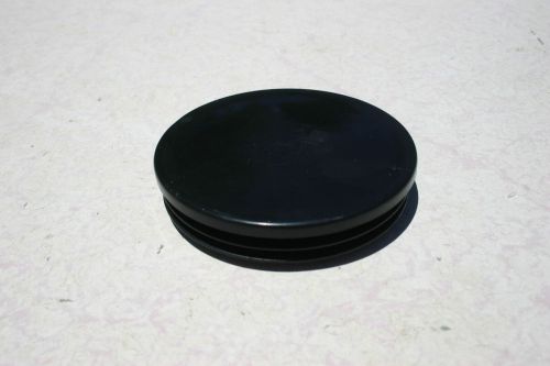 30- 3&#034; round plastic tubing plug / end cap 3 inch round 10 to 16 gauge for sale