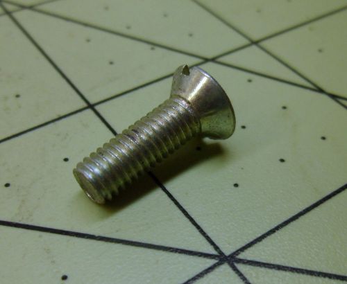 10-32 x 5/8 flat head machine screws slotted (qty.105) #1783 for sale