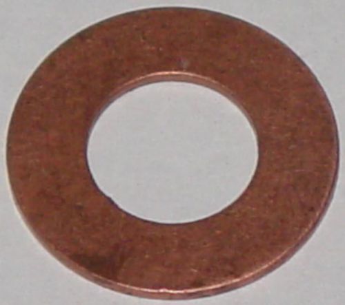 Copper flat washers 1-1/8&#034;od 9/16&#034; id 1/16&#034; thick (100 pcs per lot) for sale
