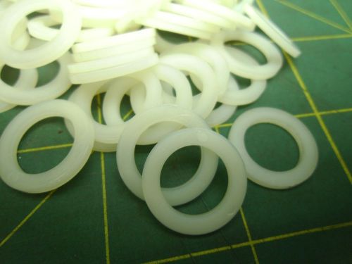 Nylon washer 1/2 id 3/4 od 1/16 thick (qty 85) #55915 for sale