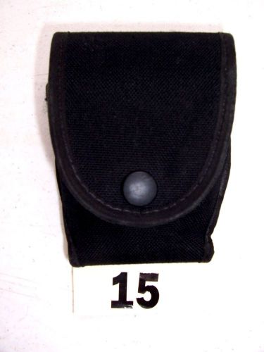 Sidekick covered handcuff case black nylon used (item 15) for sale