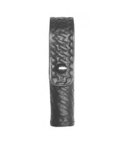 Stallion sfr-3 black high-gloss leather tactical flashlight covered holder for sale