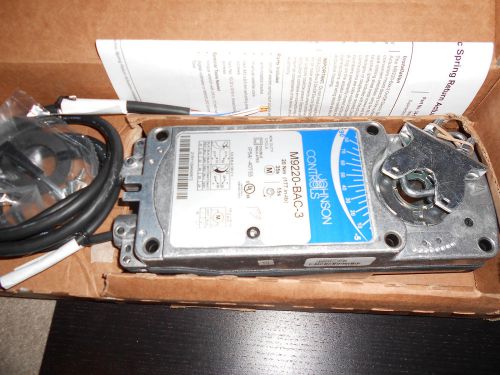 Johnson controls m9220-bac-3, actuator, spring-return on/off,177 torque in-lbs for sale