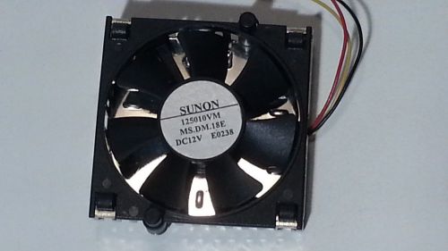 Sunon 125010vm ms.dm.18e - vga card cooler - fan/sink 52x52x12 - 12vdc - 9cfm for sale