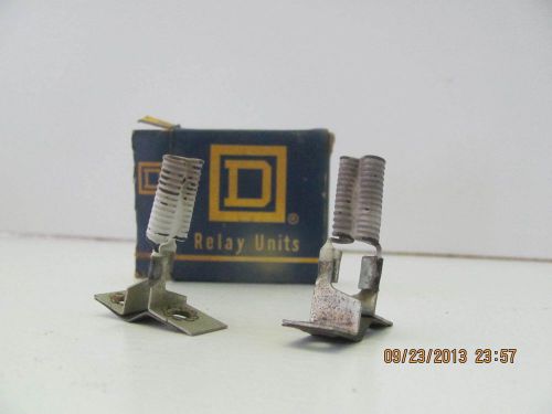 SQUARE D RELAY UNITS ( 2-AR.65 ) MOTOR STARTER OVERLOAD HEATER