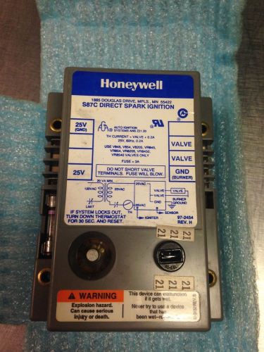 Honeywell S87C 1006 Direct Spark Ignition Control