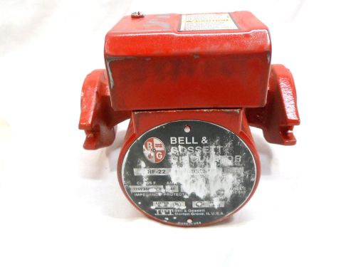 BELL &amp; GOSSETT RED FOX NRF-22 CIRCULATOR PUMP with P64910 FASTENER PACKAGE