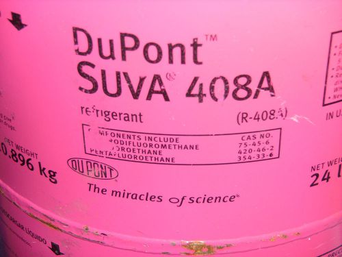 Full 24lb tank of 408a freon Dupont SUVA