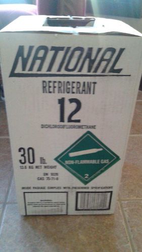 30lb FREON R-12  Tank AC refrigerant Charge National R12 Original Factory Sealed