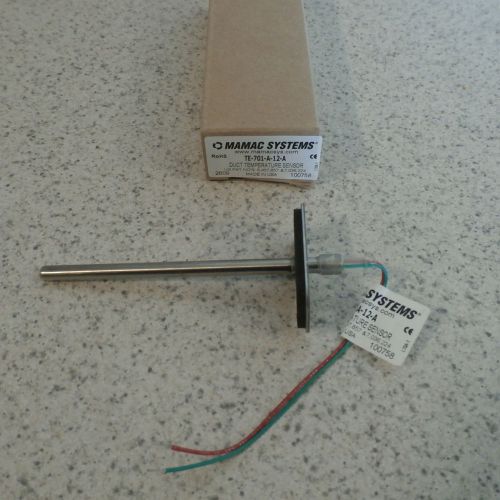 Manac systems te-701-a-12-a duct temperature sensor for sale